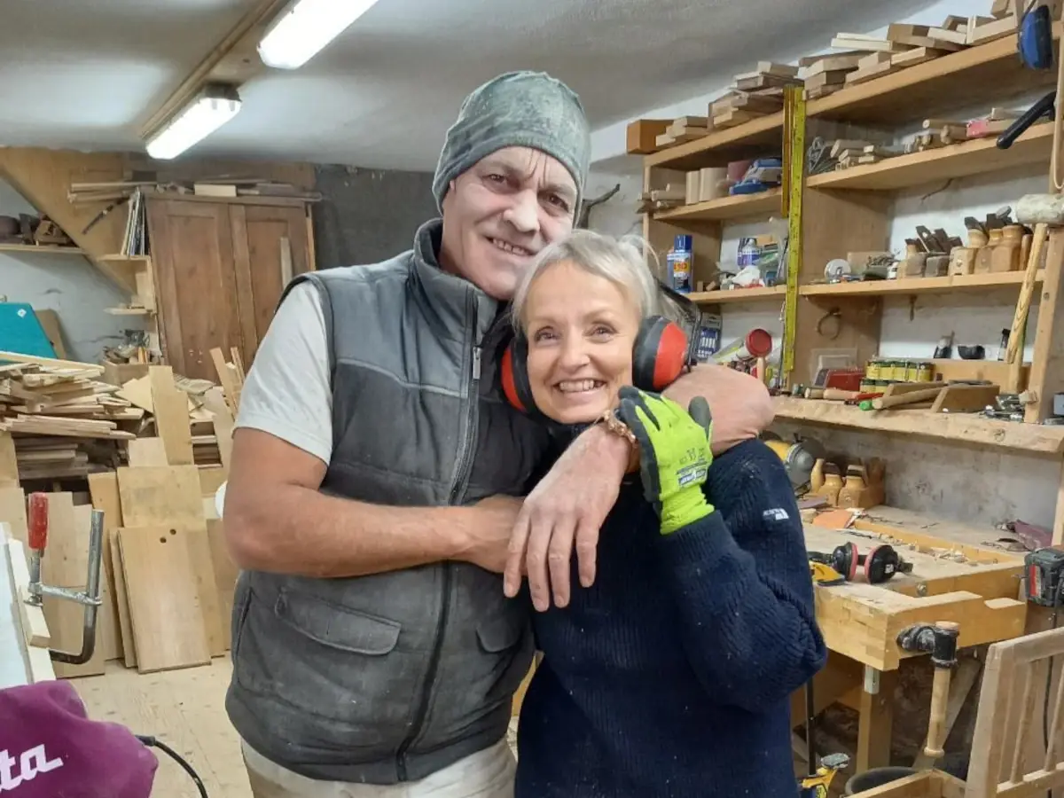 geri mit sabien marie savini bei einem gemeinsamen treffen im vereinsrahmen