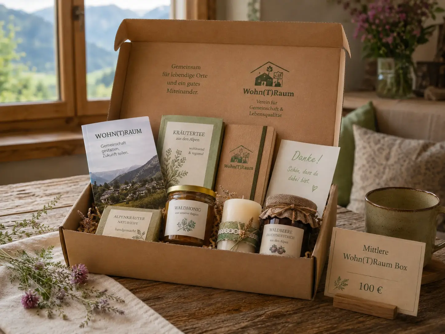 mittlere wohntraum box 100 euro mit regionalen naturimpulsen