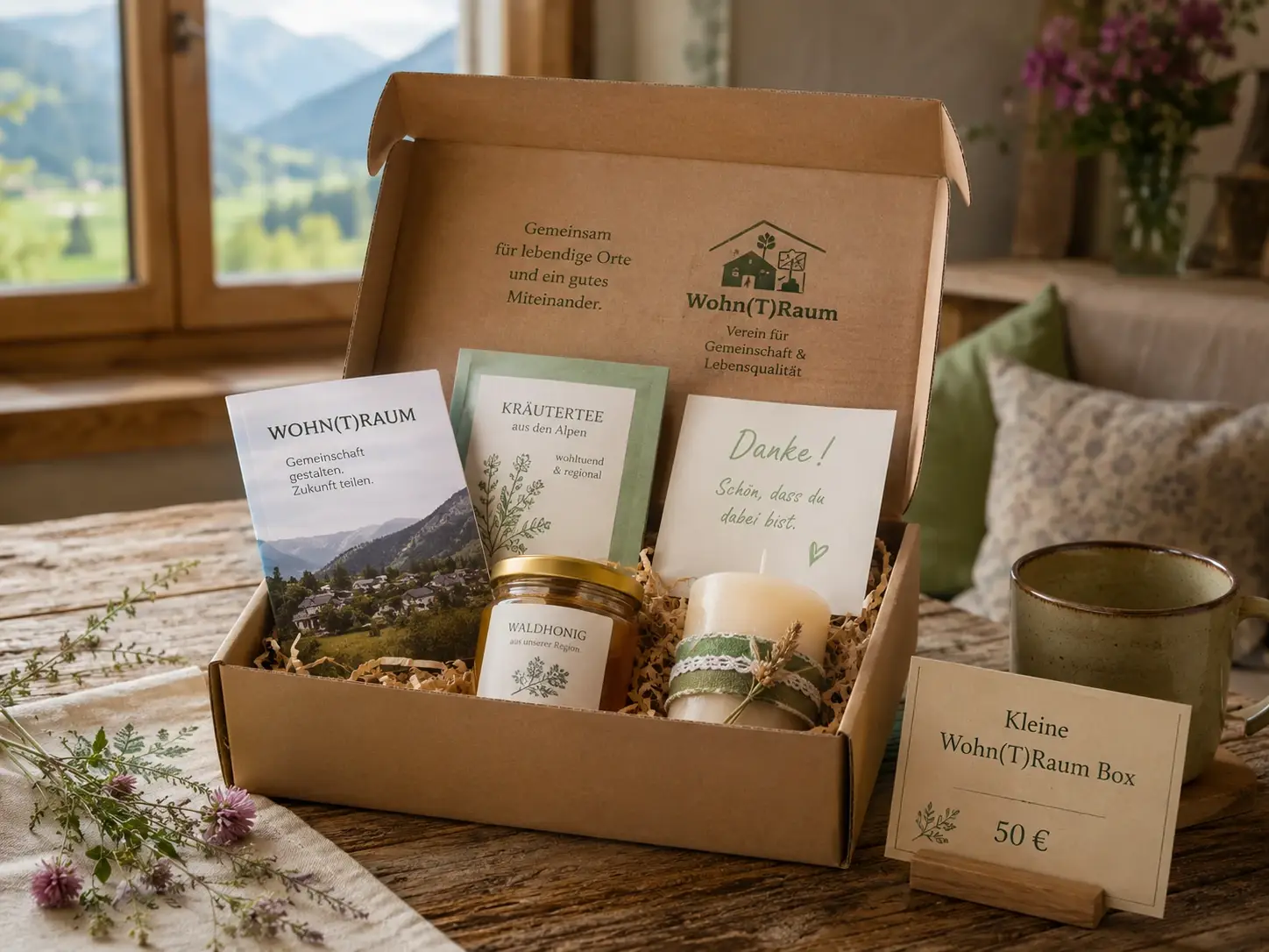 kleine wohntraum box 50 euro mit regionalen naturimpulsen