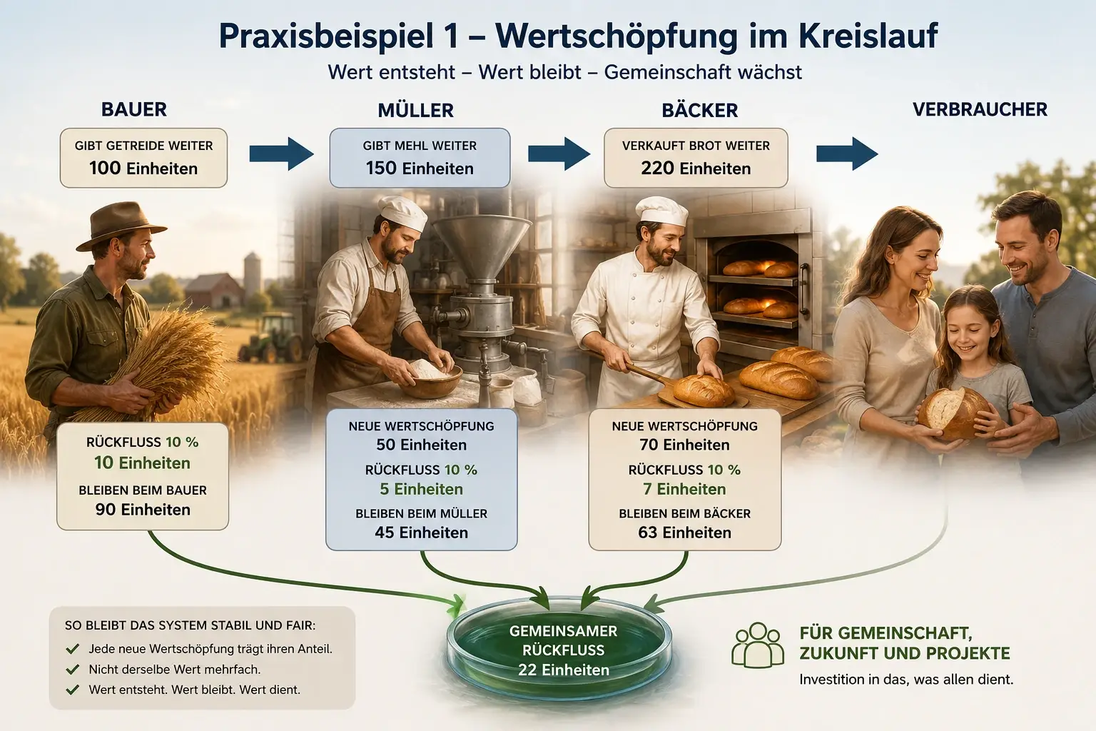 Valuventum Wertschöpfung im Kreislauf